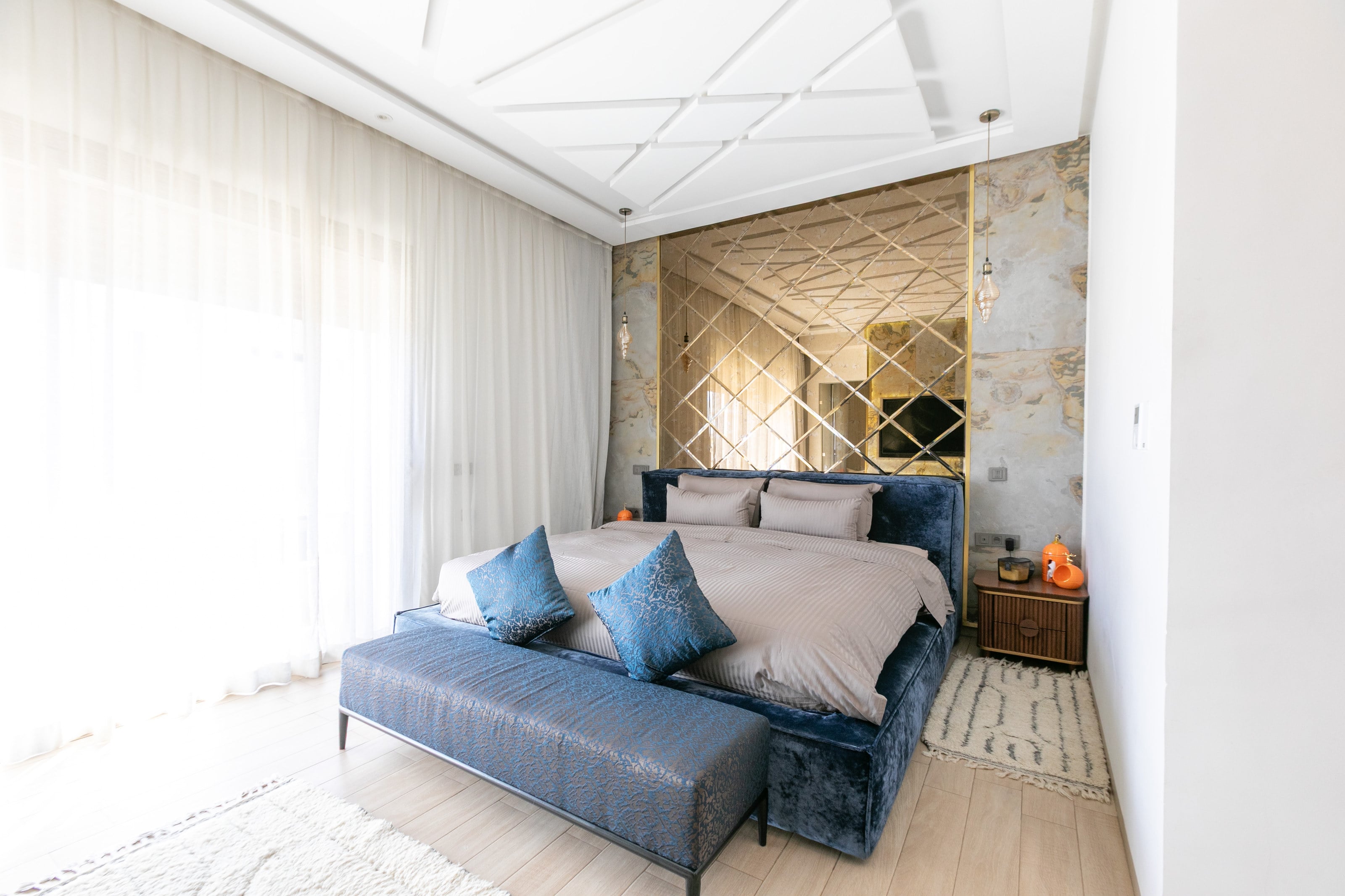 La suite parentale et son lit King Size