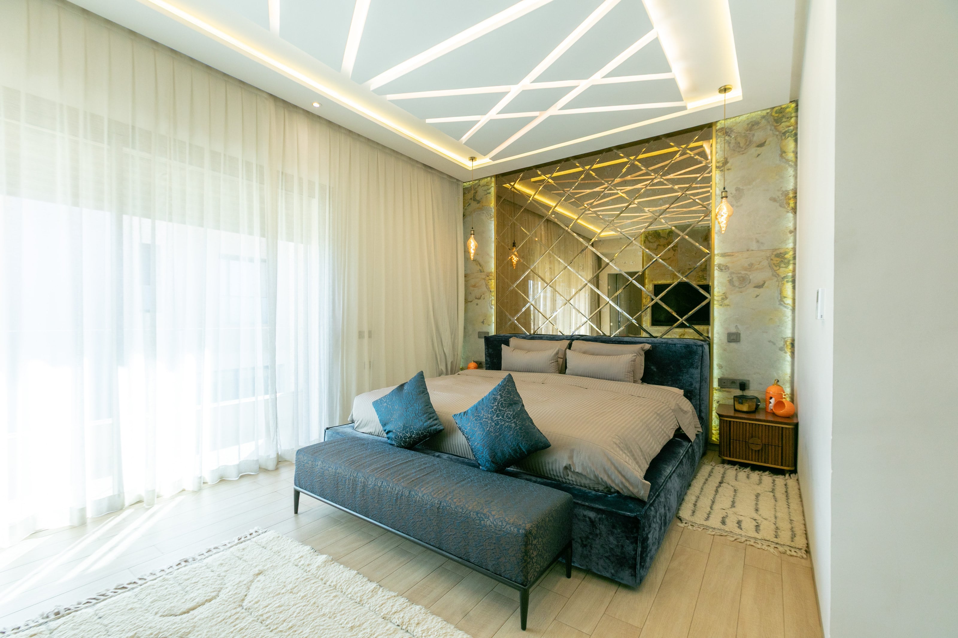 La suite parentale et son lit King Size