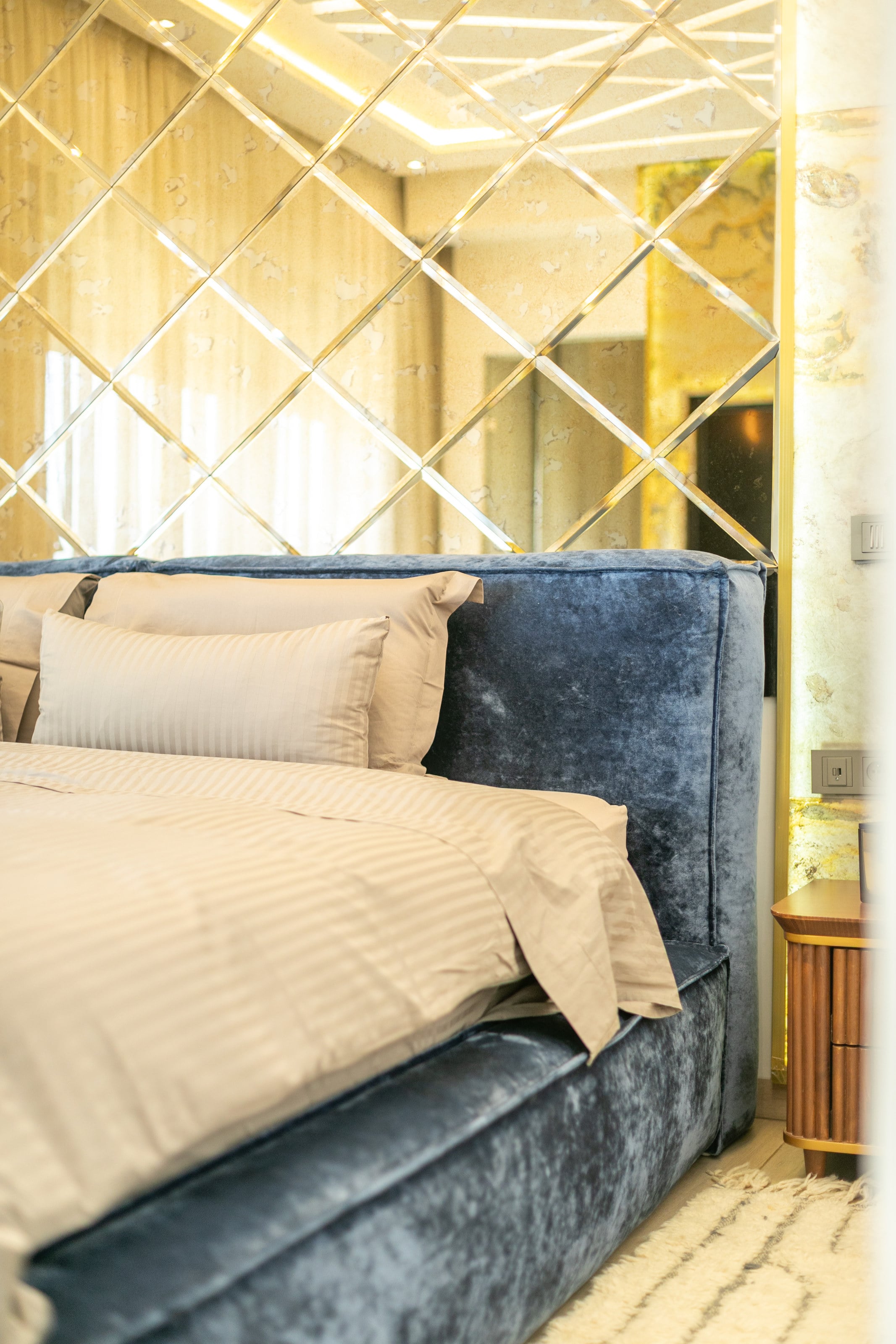 La suite parentale et son lit King Size