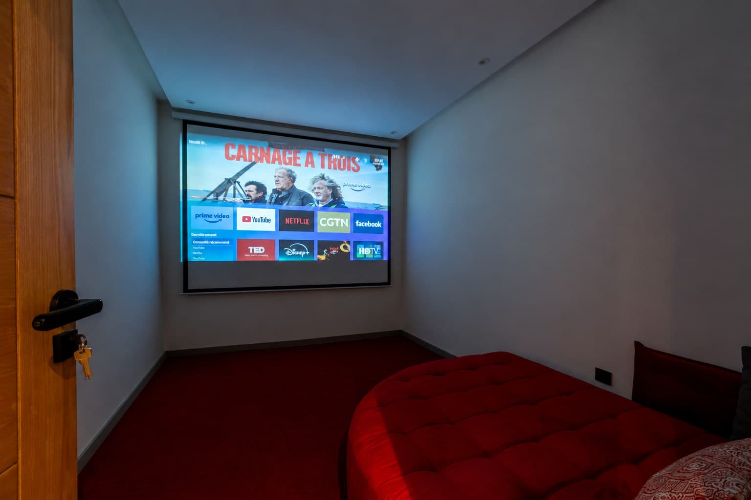 La salle de cinéma privée